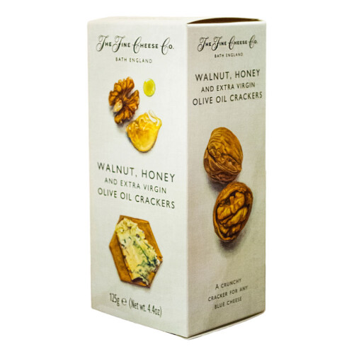 The Fine Cheese Co. Crackers com Nozes, Mel e Azeite Virgem Extra 125g 1