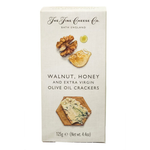 The Fine Cheese Co. Crackers com Nozes, Mel e Azeite Virgem Extra 125g 2