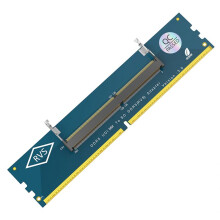 Carte Adaptateur de RAM DDR5 pour Ordinateur Portable Vers SO DDR5 U-DIMM de Bureau, Testeur de Mémoire Convertisseur SO DDR5 Vers DDR5 U-DIMM