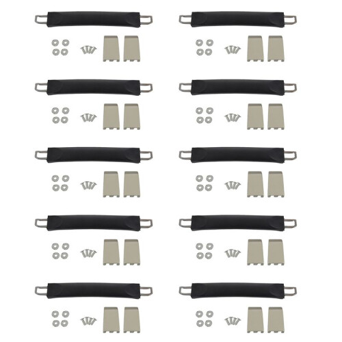 10X Suitcase Handle, Suitcase Luggage Case Handle Flexible 25cm Spare Strap Handle Grip Replacement