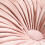 Round Floor Pillow Solid Color Pleated 38x10cm 2