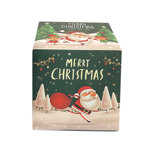 Caixa de presente surpresa de Natal com envelope vermelho (1 unidade) 2