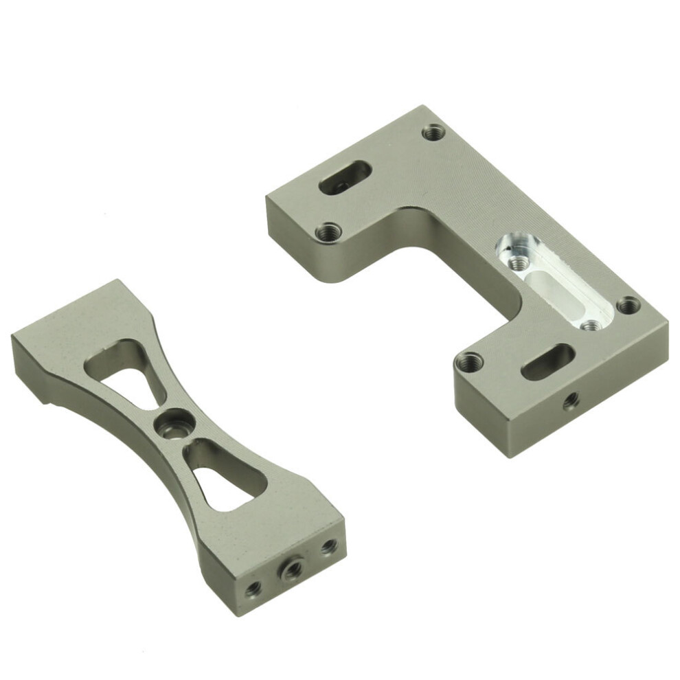 1Set Rc Car Metal Steering Servo Warehouse Fixed Mounting Bracket For Wpl B14 B24 C14 C24 B16 B36 Mn D90 D91,Titanium 6031891305206