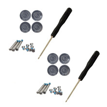 2 Set/ A1278 A1286 A1297 Piedi Piedi Fondo Custodia nel Plastica + Set di Viti + Strumento per Pro 13 Pollice 15 Pollice 2008-2012 Anno