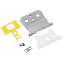 Silver for T outliner Blade for for T outliner, for Gtx Replacement Blade (White T Blade + Silver Steel Blade)