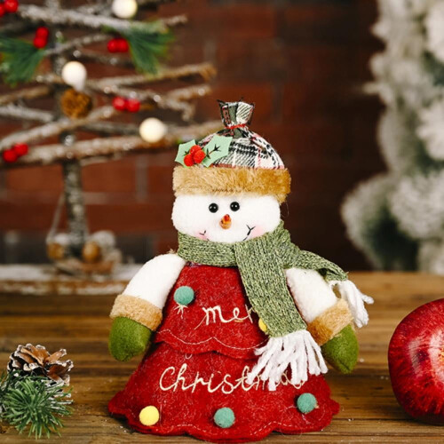 Christmas candy gift box with snowman elk design 2