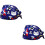 2Pièces Casquettes Protection Coton Travail Confortables 5