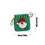 Julestrikket snorpose Grøn 10x10cm 3