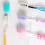 10PCS Soft Silicone Colorful Toothbrush Guards Dental Brush 7