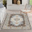 Abstract Persian Carpet Multi-Colour 40x60cm 2
