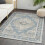 Abstract Persian Carpet Multi-Colour 40x60cm 4