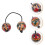 4Pcs Portable Assorted Color Rhythm Instruments for Drummers 10