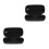 2Pièces Étui Darts Rigide Noir Eva Canvas Zingué Pour Stockage Sûr 4