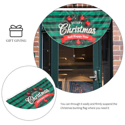 Kerstvlaggetjes voor buiten 1