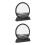 2St 3D Schilderij Zwart ABS Stijlvol En Langhoudend Decor 6