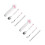 2Sets Pink Portable Fork Spoon Chopsticks Set Stainless Steel PP Case 7