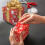 Christmas wrapping paper roll gnome elf design 1 pc 75 cm x 5