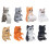 Distributeur mural de rouleaux de mouchoirs en forme de chats-H 3