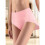Women'S Breathable Solid Color Triangle Underwear High Waist Tummy Control Hip Lifting  L 4