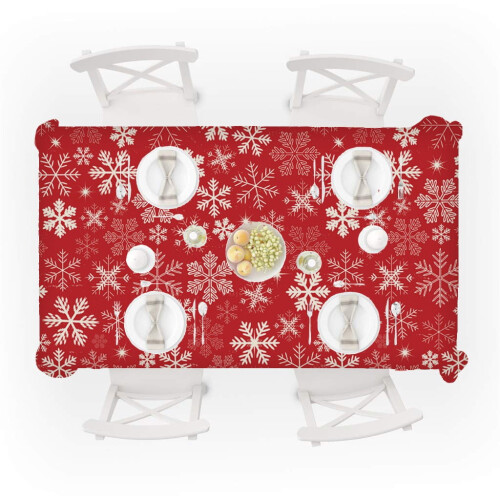 Christmas tablecloth rectangular 60x120 cm 2