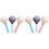 6Pcs Dog Food Scoop Pet Feeding Assorted Color Durable Design 2