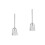 2Pièces Pelle À Charbon Cendres Acier Résistant Couleur Argent 4