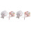 4Pcs Comfortable Cotton Oil Resistant Working Hats Multicolor 2