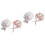 4Pcs Comfortable Cotton Oil Resistant Working Hats Multicolor 4
