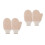 4Pièces Bain Exfoliants Lin Beige Et Doux 2