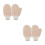 4Pièces Bain Exfoliants Lin Beige Et Doux 3
