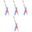4Pcs Small Nail Art Brushes Multi Use for Professional Manicure 2