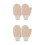4Pièces Bain Exfoliants Lin Beige Et Doux 6