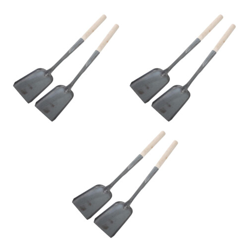 6Pièces Pelle À Charbon Cendres Bois Confortable Pour Maison 2