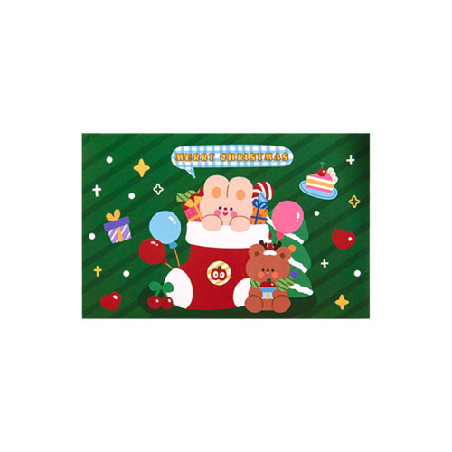 Cartes à gratter de Noël pour jeux d'écriture 2