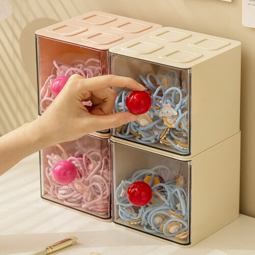 Boîte de rangement murale pour sachets de thé, tiroir de-Vert 2