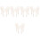 20Pcs Smooth White Rice Paddle Spoon Easy Clean Kitchen Cooking Tool 3
