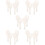 20Pcs Smooth White Rice Paddle Spoon Easy Clean Kitchen Cooking Tool 7