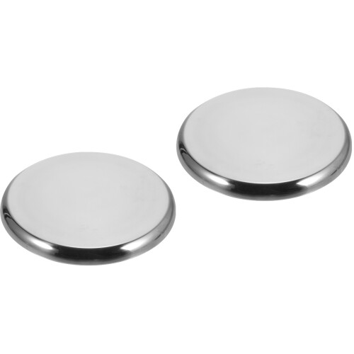 2Pcs Stainless Steel Round Bar Stool Replacement Seats for Kitchen Use 2