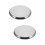 2Pcs Stainless Steel Round Bar Stool Replacement Seats for Kitchen Use 6
