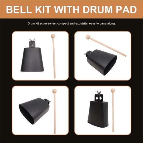 Drum Kit Cow Bell Drum Kit Accessories Drum Cowbell 1