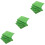 15St Stevige Groene Bean Bags Buiten Interactief Werpen 4