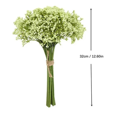 16 kunstige babyåndeblomster til arrangering 2
