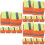 18Pcs Canvas Bean Bags for Toss Game Kids Small Durable 5