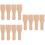 12Pcs Khaki Wooden Butter Cake Cream Multi-Function Spatulas 6