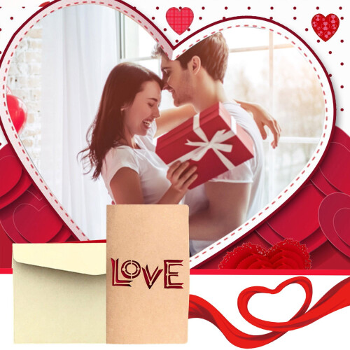 Valentine's Day Greeting Card Display Stand Custom Chibi 2
