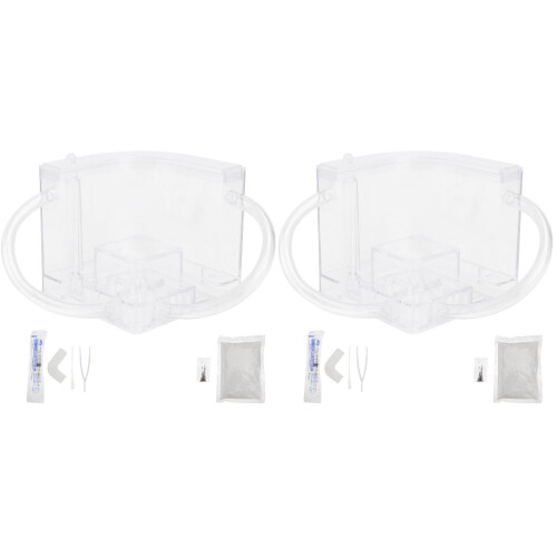 2Sets Transparent Ant Breeding Box Ant Nest Educational Plaything 1