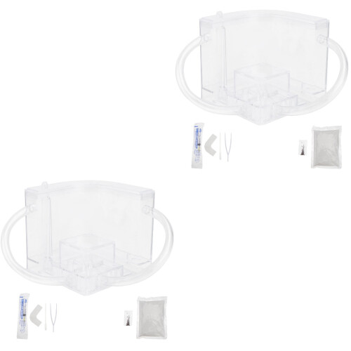 2Sets Transparent Ant Breeding Box Ant Nest Educational Plaything 2