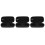 3Pcs Compact Black Darts Carry Case Lightweight Eva Canvas Protection 5