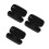 3Pcs Compact Black Darts Carry Case Lightweight Eva Canvas Protection 7