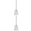 2Pcs Silver Iron Stove Ash Long Handle Multipurpose 5